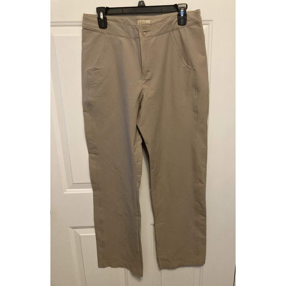 Royal Robbins Women's‎ Khaki Pants Size 10 Nylon Stretch Bootcut